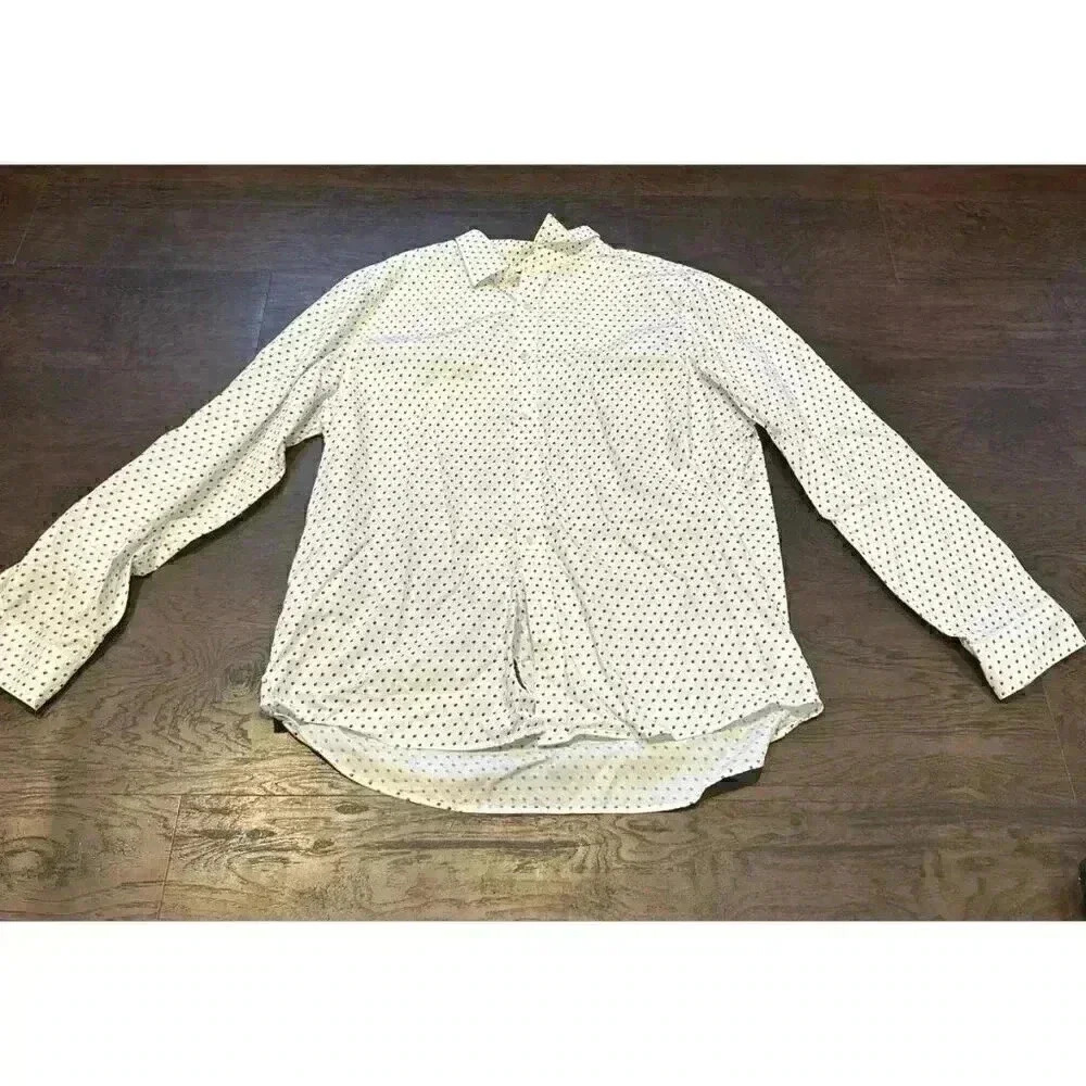 Michael Kors Men's Stretch Mini Tossed Mk‎ Logo button up  dr
